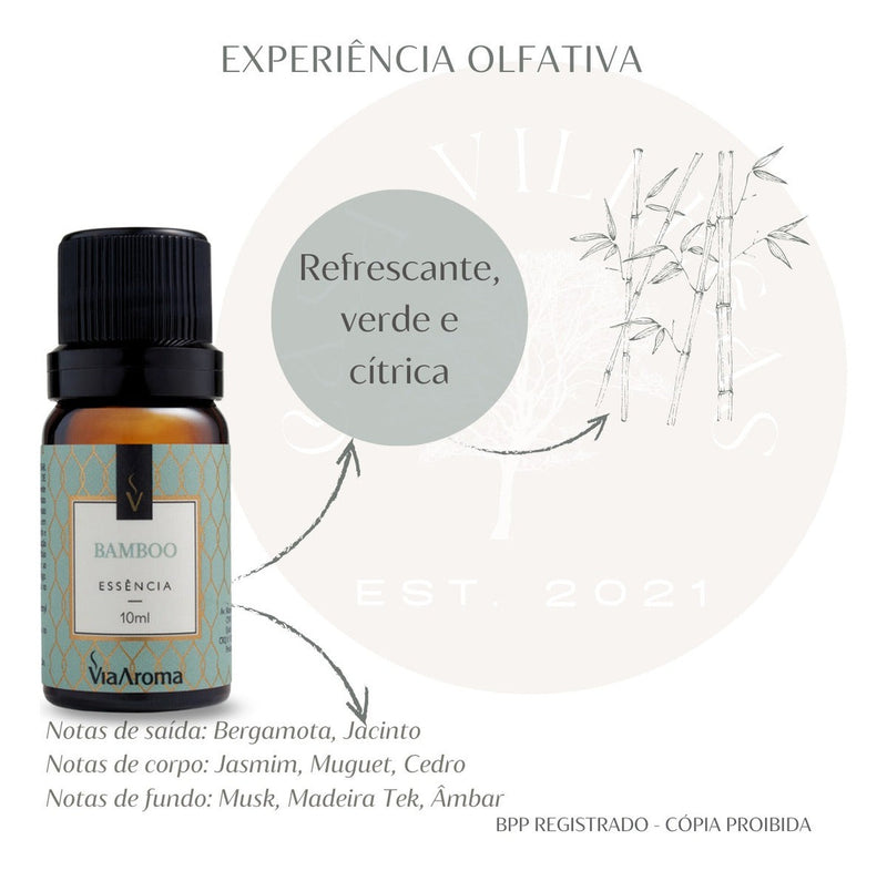 Kit - 5 Essências Via Aroma 10ml Para Aromatizador E Difusor